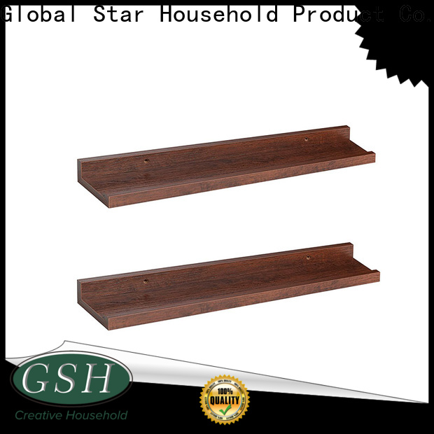 GSH Top wall mountable bookshelves for business on sale