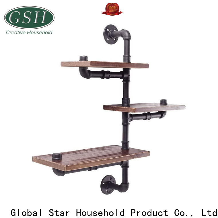 GSH Custom wooden box wall shelves for business for promotion