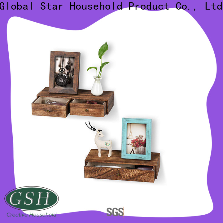 GSH small decorative wall shelf factory bulk buy