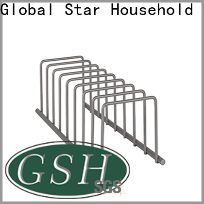 GSH Wholesale wall mounted pot and pan hanging rack Suppliers for promotion