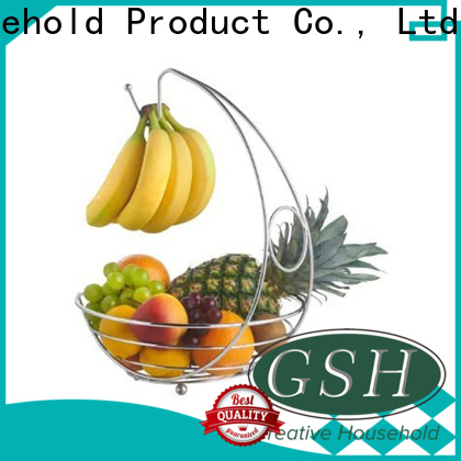 GSH metal fruit bowl company bulk production