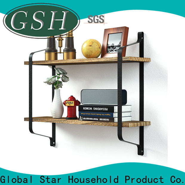 GSH long white wall shelves Supply bulk production