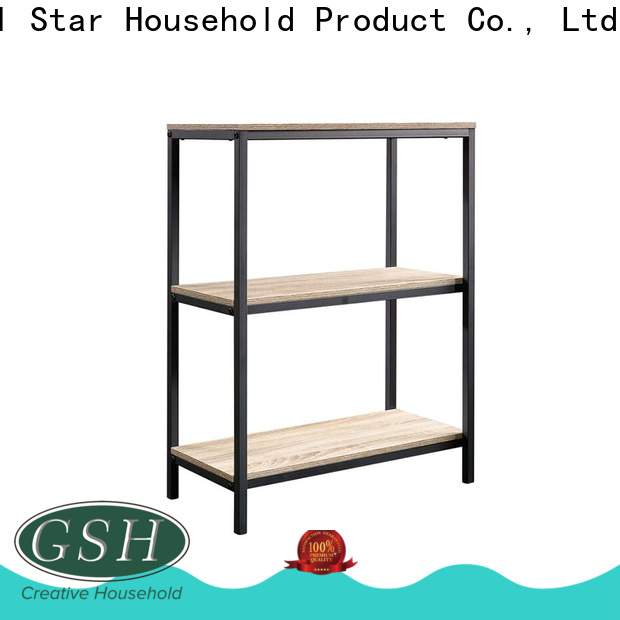 GSH New bamboo storage shelves factory for sale