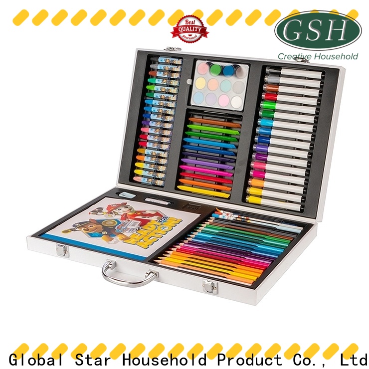 GSH High-quality wooden case art set for business for sale