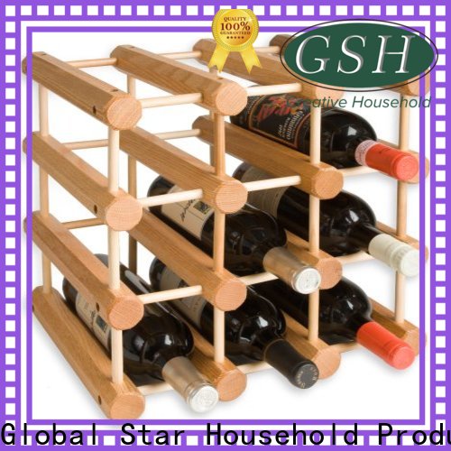 GSH Wholesale 9 wine rack Supply for promotion