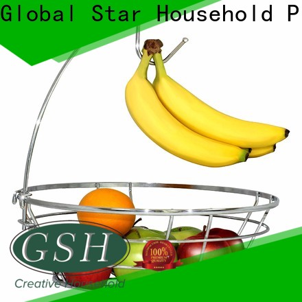 GSH New fruit bowl with banana hook factory for promotion