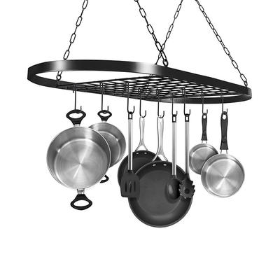 Pot and Pan Rack for Ceiling with Hooks  GSH021