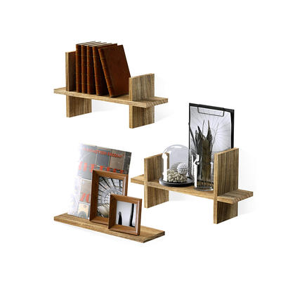 Wood Floating Shelves Rustic Tiered Style  GSH477