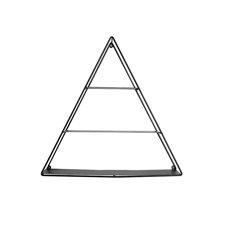 Metal Display Shelf 3 Tier Triangular Matte GSH330