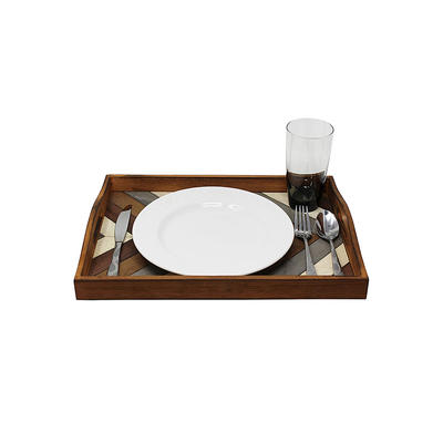 Rustic Wooden Breakfast Trays For Kitchen, Dining Room, or Living Room GSH504