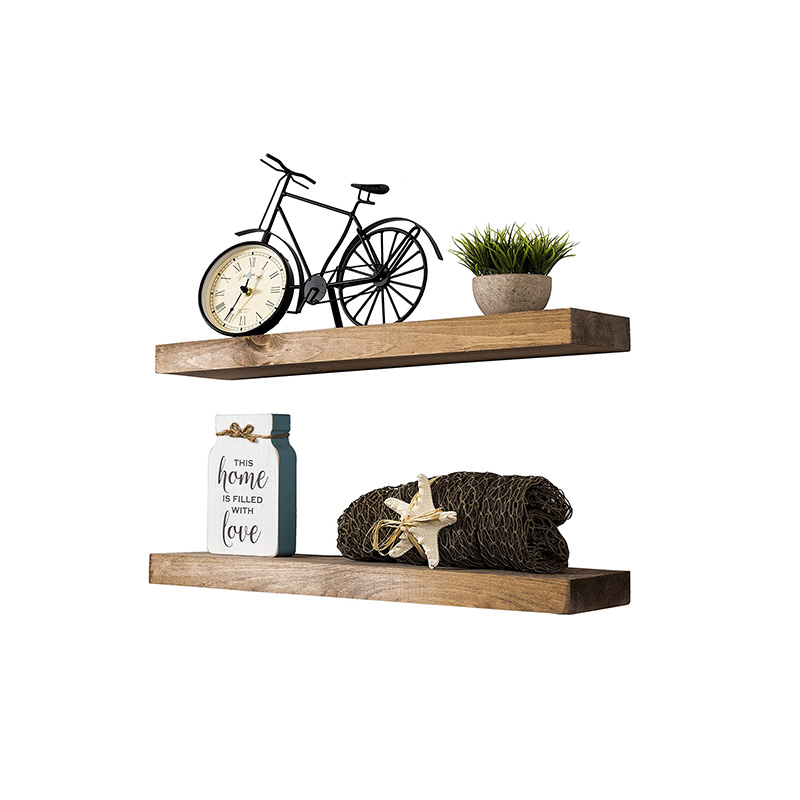 Floating Shelves Rustic Wood Wall Shelf (5)