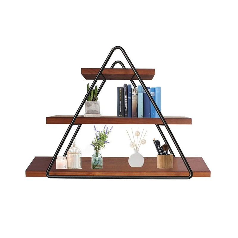 iron background Wall cabinet Decoration rack (2)