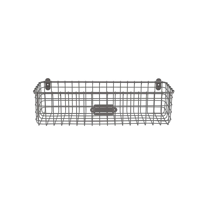 Vintage Hanging Wire Basket Wall-mounted Storage Basket Gsh247