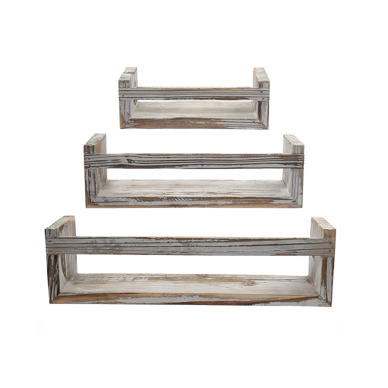 Floating Shelves-Wall Shelf-Floating Shelf-Wall Shelves-Rustic Wall Mount Shelf for Bathroom Kitchen GSH251